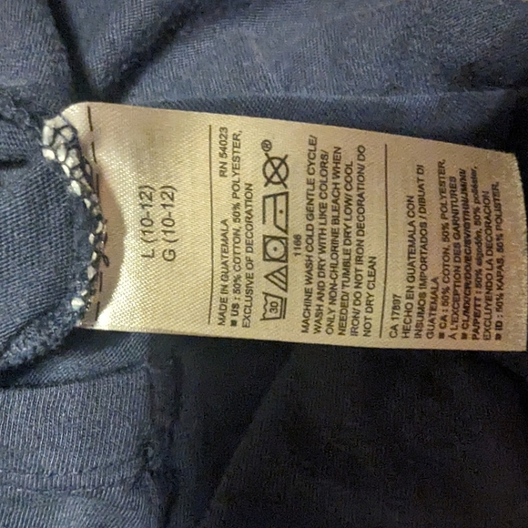 Boys long sleeve t-shirt with reflective dinosaur patch - Picture 5 of 6